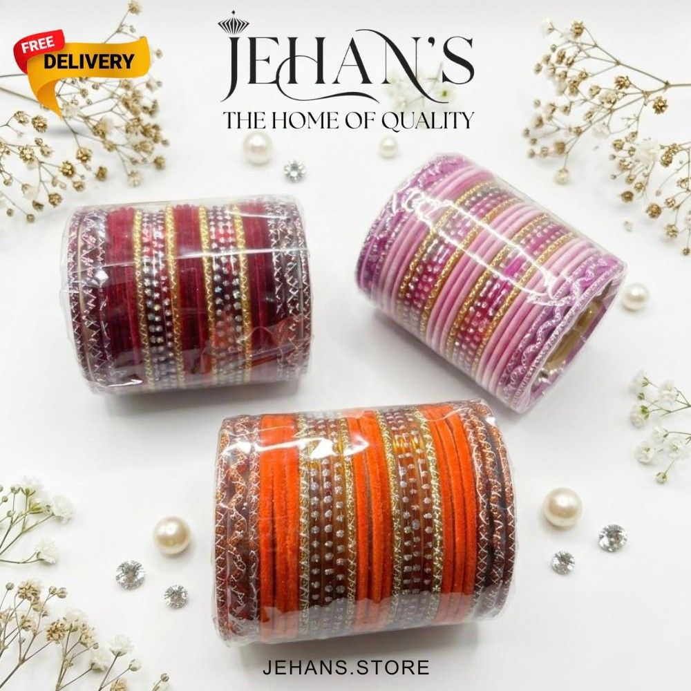 Luxury Traditional Bangles Set for Women – Festive & Wedding Collection